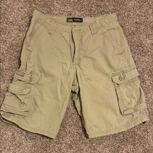 Lee Men's Khaki Cargo Shorts